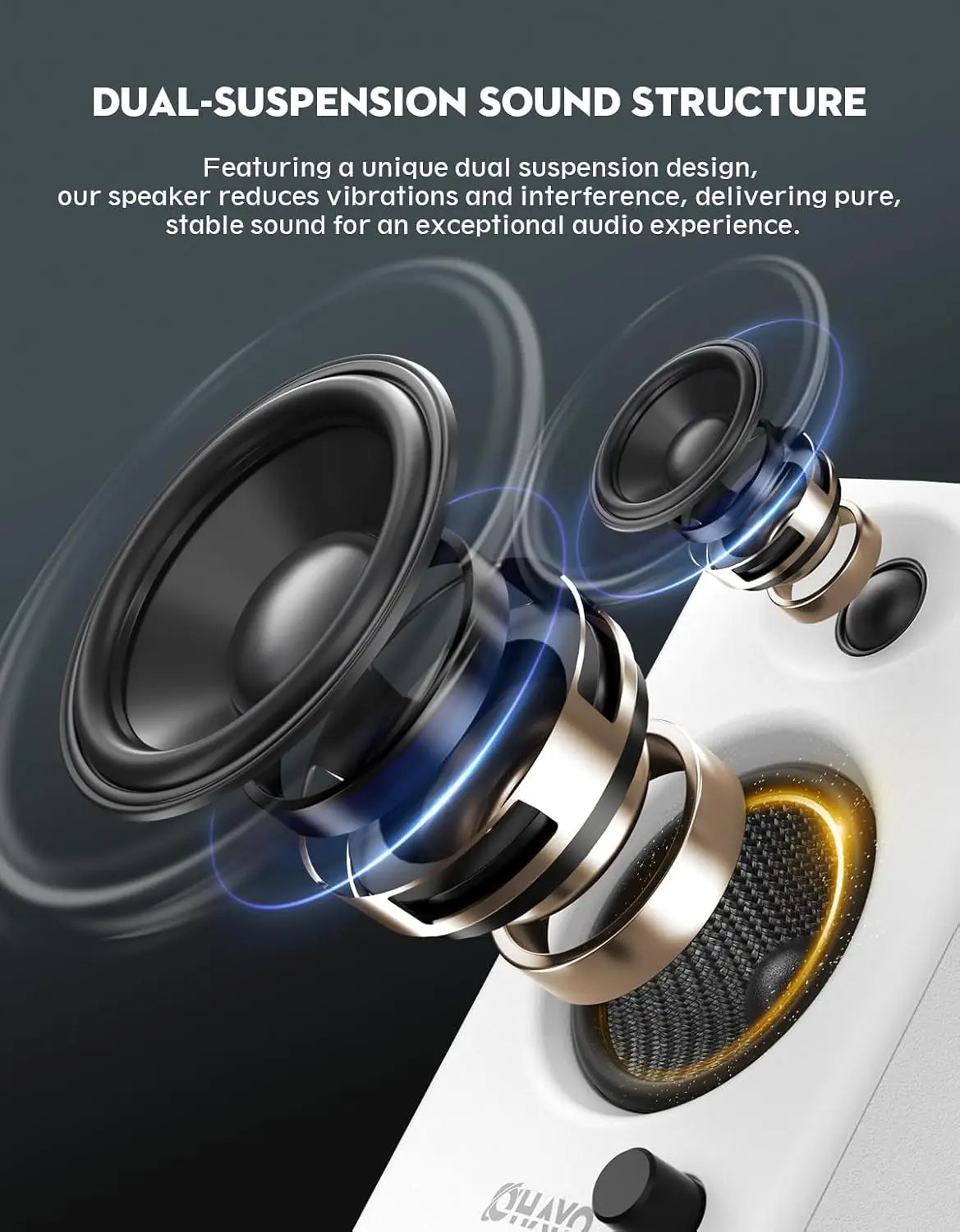 OHAYO 60W Haut-parleurs d'ordi - Pc Gaming Fullset avis et prix