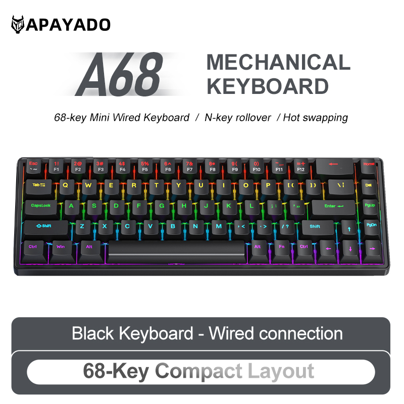 Clavier mécanique filaire APAY - Pc Gaming Pink avis et prix